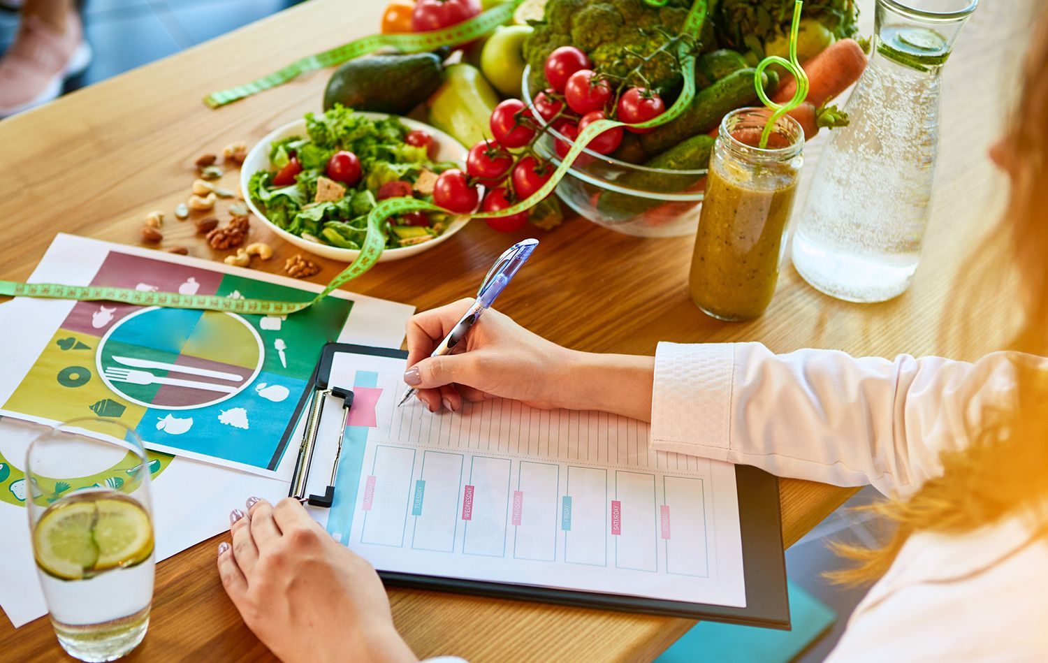 Nutrition planning with fresh food