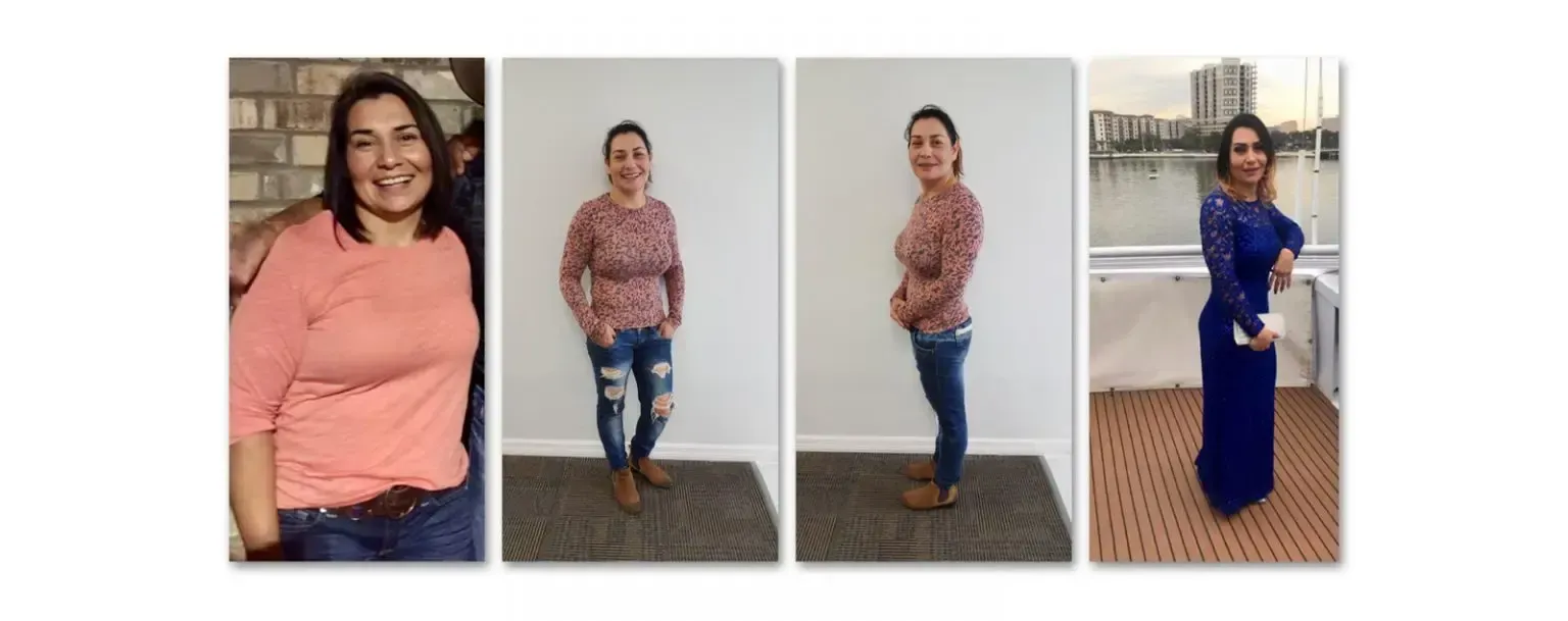 Vivian before and after